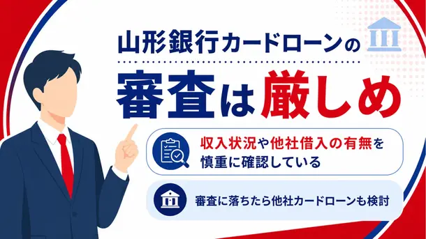 山形銀行カードローンの審査は厳しい？審査時間や在籍確認の内容も解説
