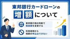 東邦銀行カードローンの増額の仕組みとお金が必要な場合の対処法