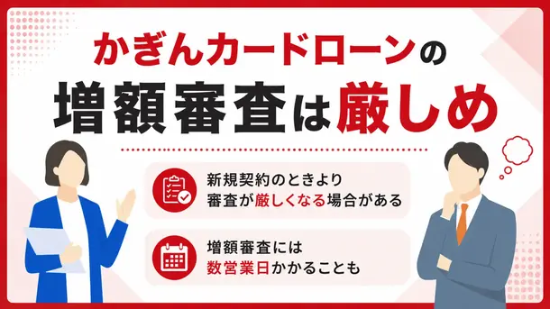 かぎんカードローンの増額審査は厳しい？申込方法や審査落ちした場合の対処法を解説