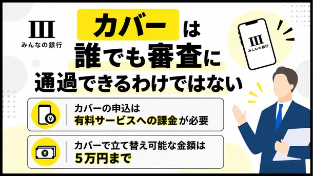 みんなの銀行「カバー」の審査は厳しい？落ちる要因や対処方法を解説