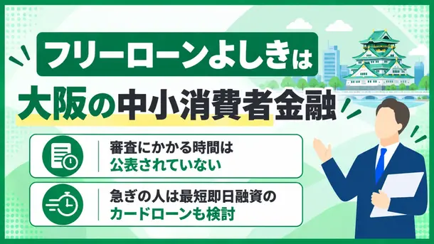 フリーローンよしきは正規の消費者金融！審査や必要書類を解説