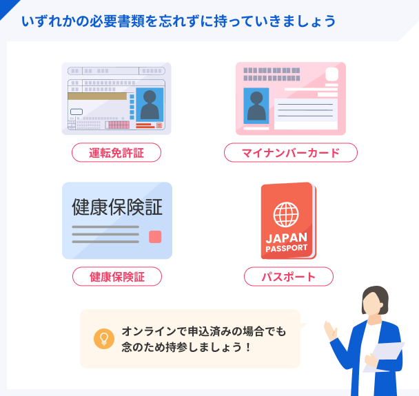 自動契約機でのカードローン申込に必要な本人確認書類