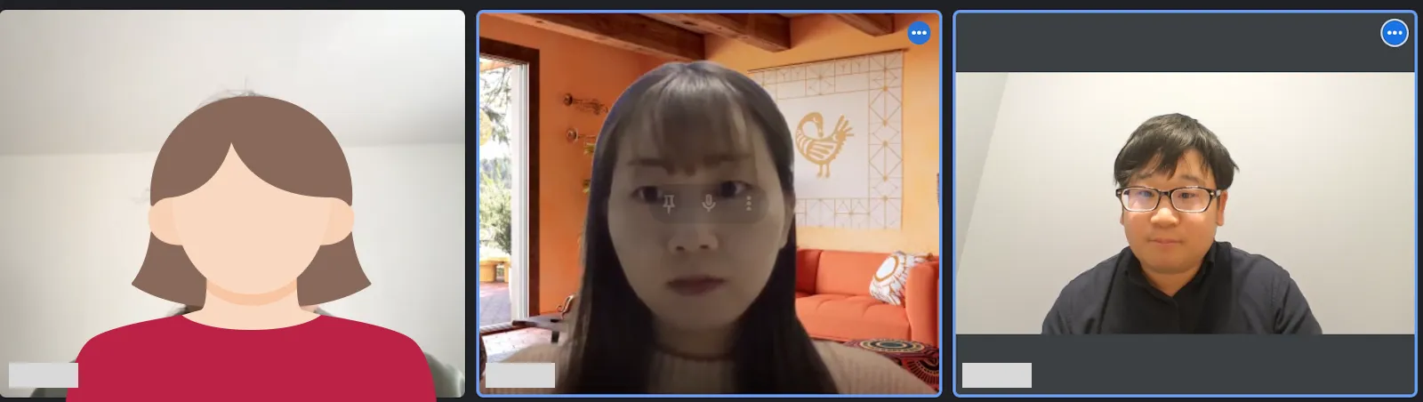有村さんのインタビューの様子