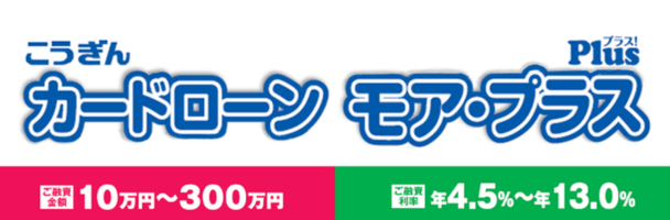 高知銀行「こうぎんカードローンモア・プラス」