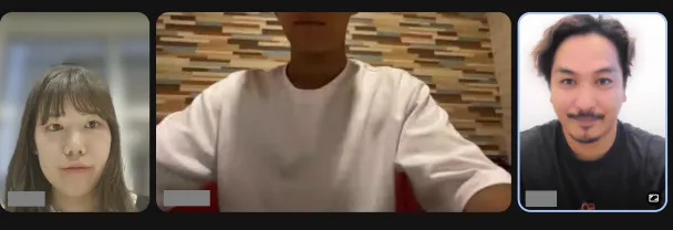 インタビュー中の遠藤さん