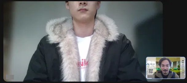 インタビュー中の平野さん