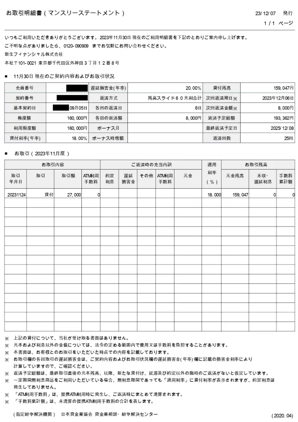 山田さんの利用状況